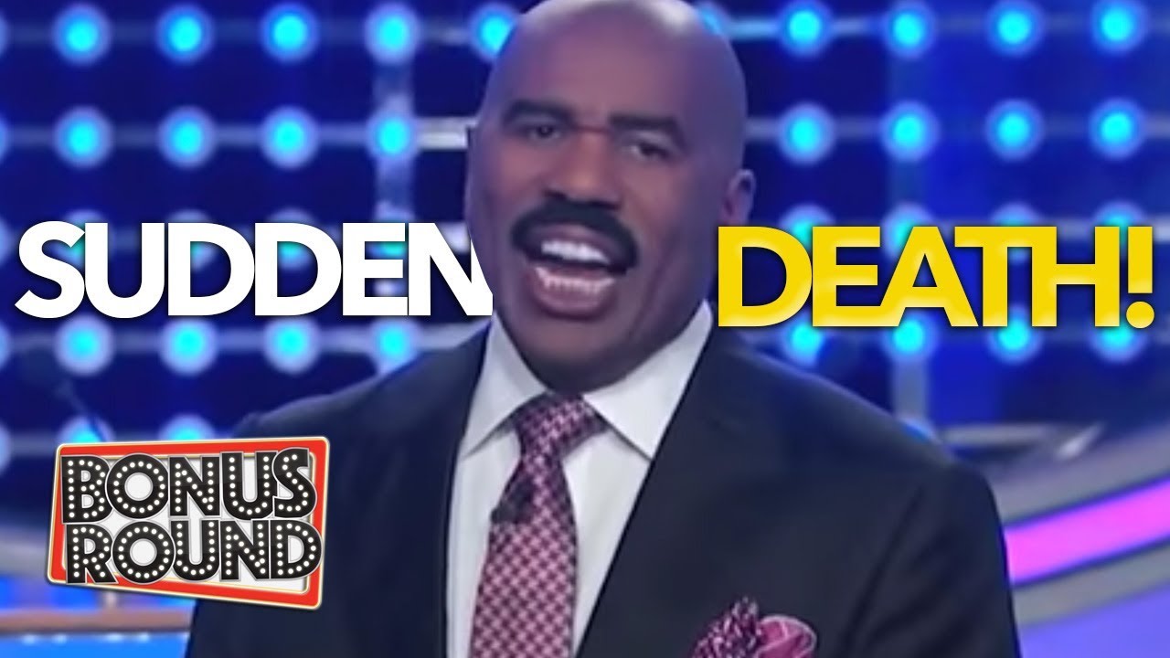 SUDDEN DEATH ROUNDS! Steve Harvey Calls On Sudden Death Rounds On Family Feud USA!