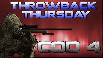 COD4 Throwback Fun - Sniping on Countdown!