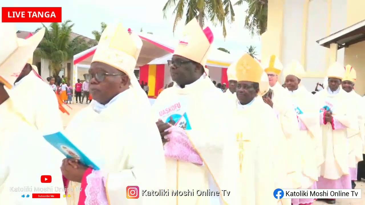 #LIVE ADHIMISHO LA MISA TAKATIFU  YA KUSIMIKWA NA KUWEKWA WAKFU ASKOFU MTEULE WA JIMBO LA TANGA