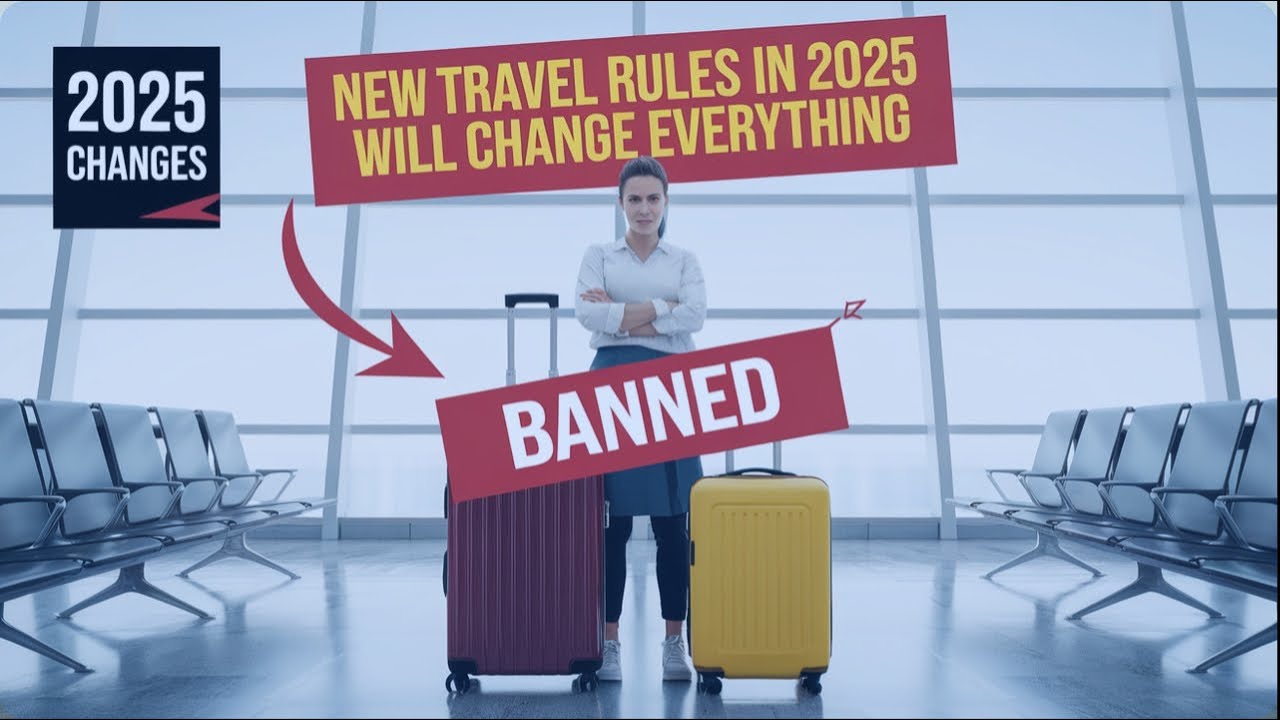 New Travel Rules in 2025 Will Change How You Fly FOREVER! - YouTube