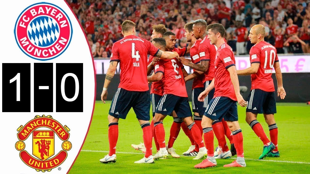 Bayern Munich vs Manchester United 1 0 Highlights 5 August YouTube