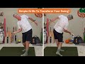 Effortless golf swing  amazing consistency with these simple practice drills