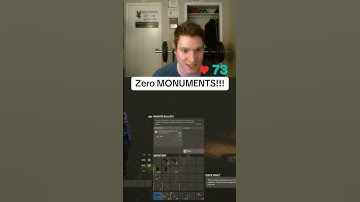 0 Monument challenge in Rust #rust #rustshorts #ruststreamer #oilrig #rustips #rusttipsandtricks