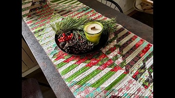 Christmas table runner