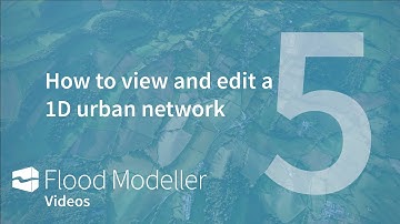 How to view and edit a 1D urban network