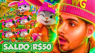 GASTEI 50 REAIS NO FORTUNE RABBIT 2 E NÃO FOI COMO EU ESPERAVA!