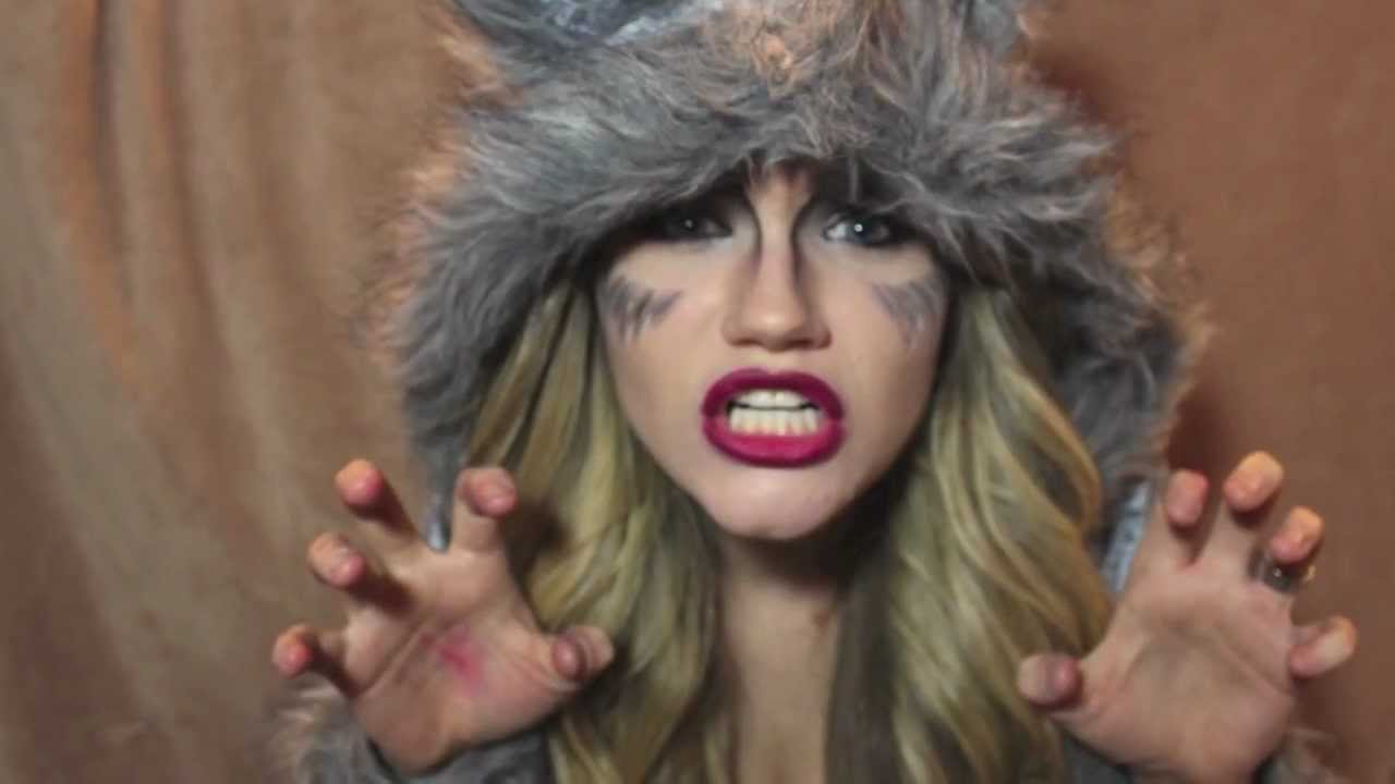 She Wolf Halloween Makeup Tutorial YouTube