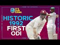 Historic 1992 ODI  - South Africa's First Visit to the West Indies