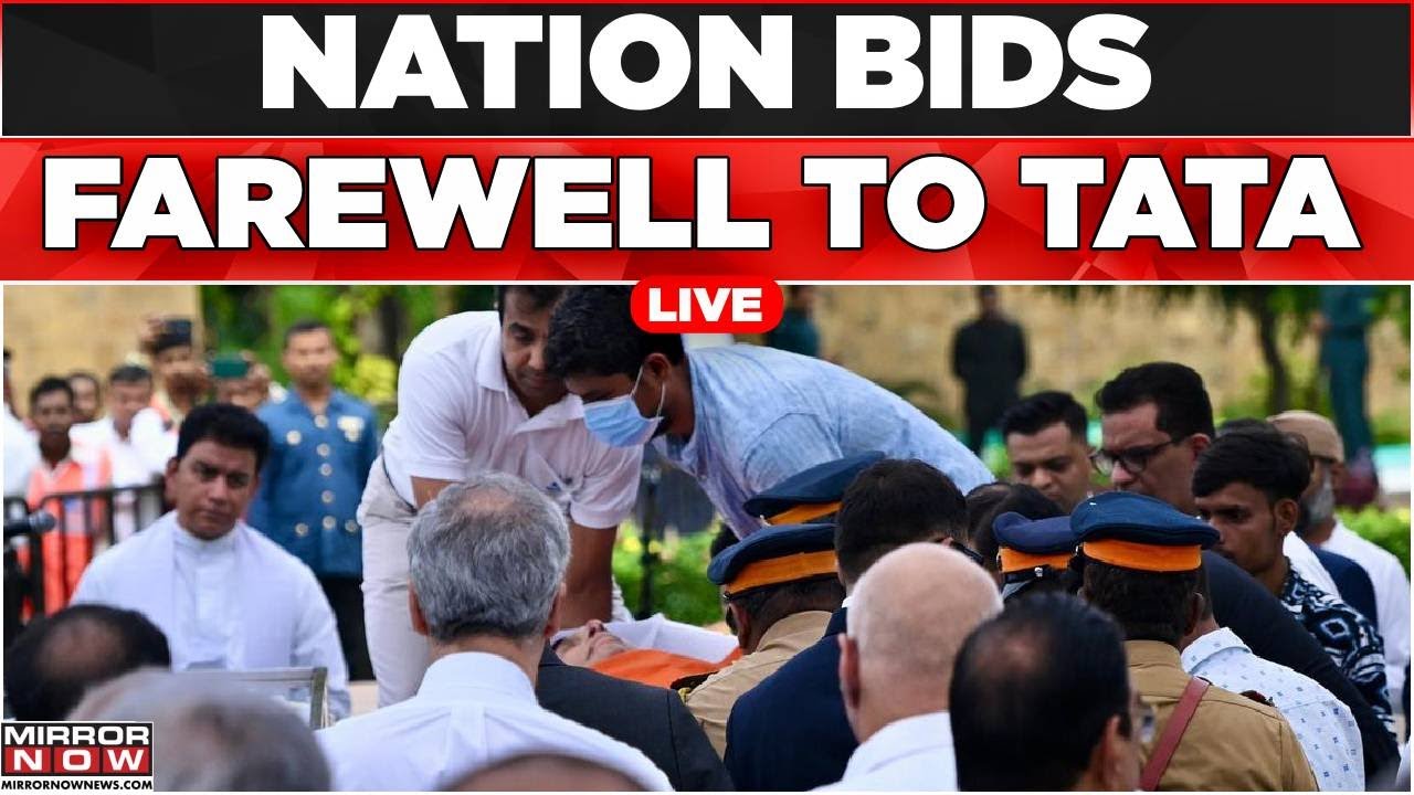 Ratan Tata Death News Live: Mortal Remains Of Tata Taken To NCPA Lawns ...