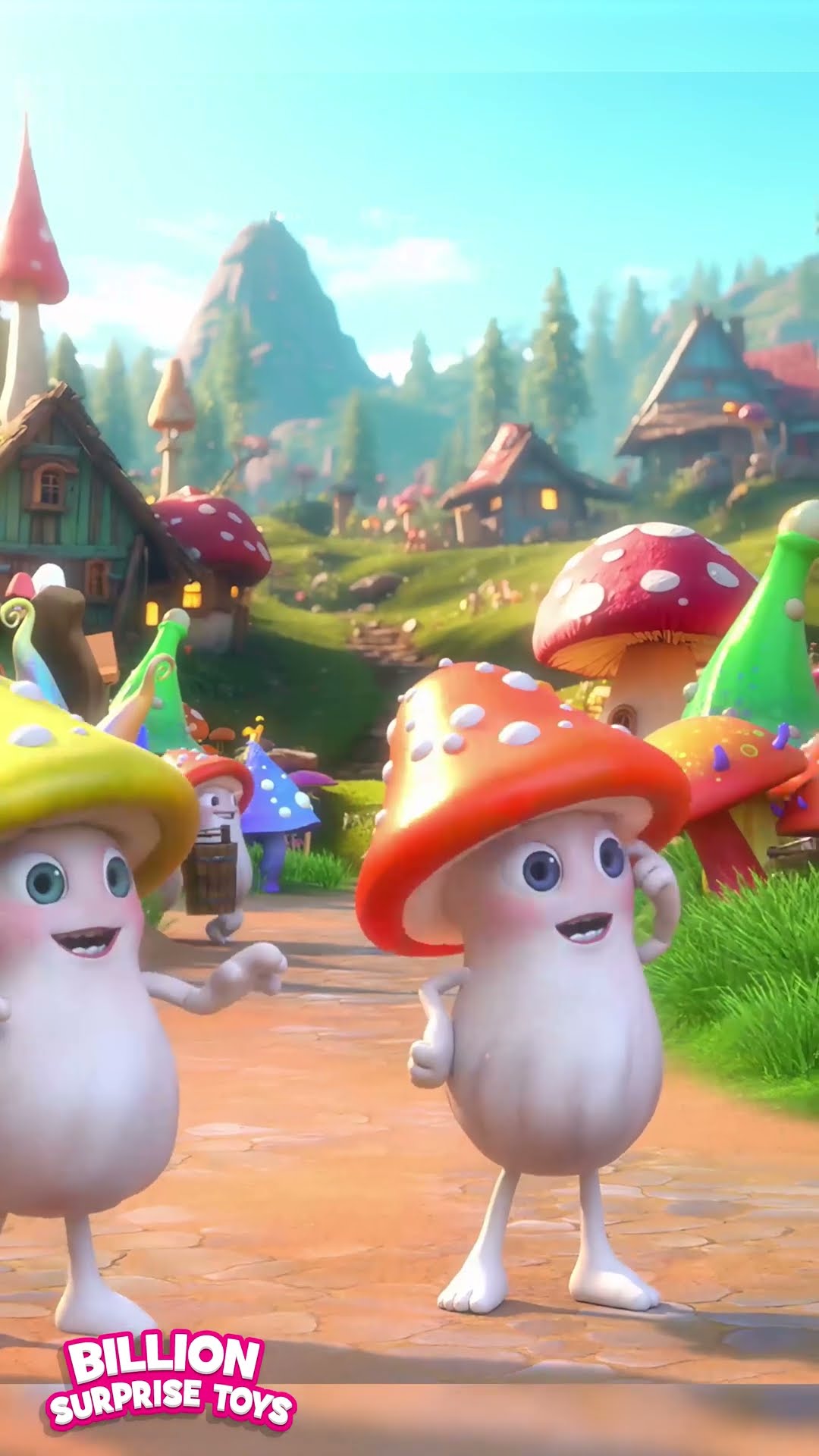 Mushroom Land Adventures #GiantMushrooms #kidsfantasyadventure  #mysticalexploration #adventuretime