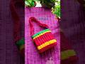 How to make diy handmade woolen bag easy at home #shorts #explore #woolen #handmade #craft #diy