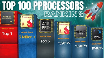 TOP 100 MOST POWRFUL MOBILE PROCESSORS IN THE WORLD 2025! 🔥🚀"|THE POWER YOU NEED!
