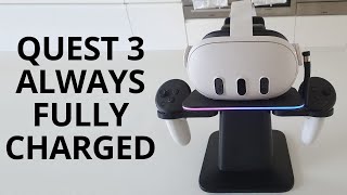 KIWI Design RGB Charging Stand: Hands-On Review (For Quest 3/Quest 2/Quest Pro)