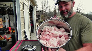 How to make Lard..simple, easy and fun!