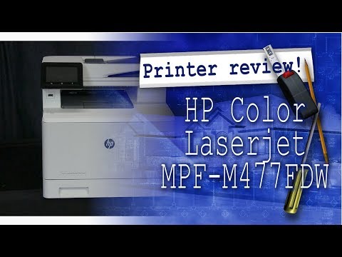 Best all in one printer / scanner / copier I've owned! - HP Color Laserjet Pro MFP M477FDW