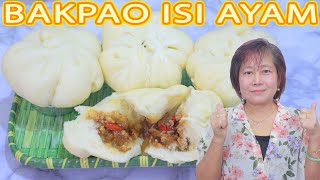 BAKPAO ISI AYAM SANGAT LEMBUT!!!