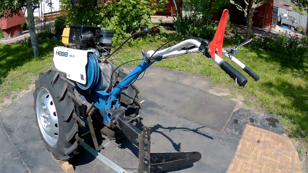 настройка плуга на мотоблоке нева видео сборник