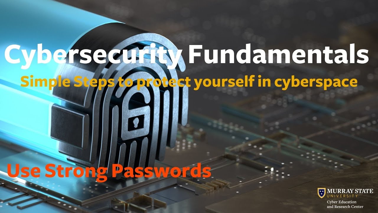 Gallery Detail: Cybersecurity Fundamentals Secure Passwords