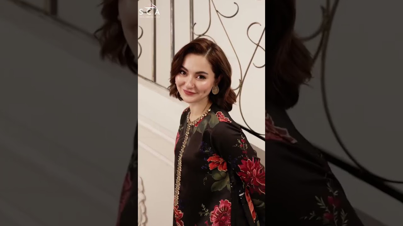 Lulusar Black Digital Printed Silk Collection UZNIR LONG