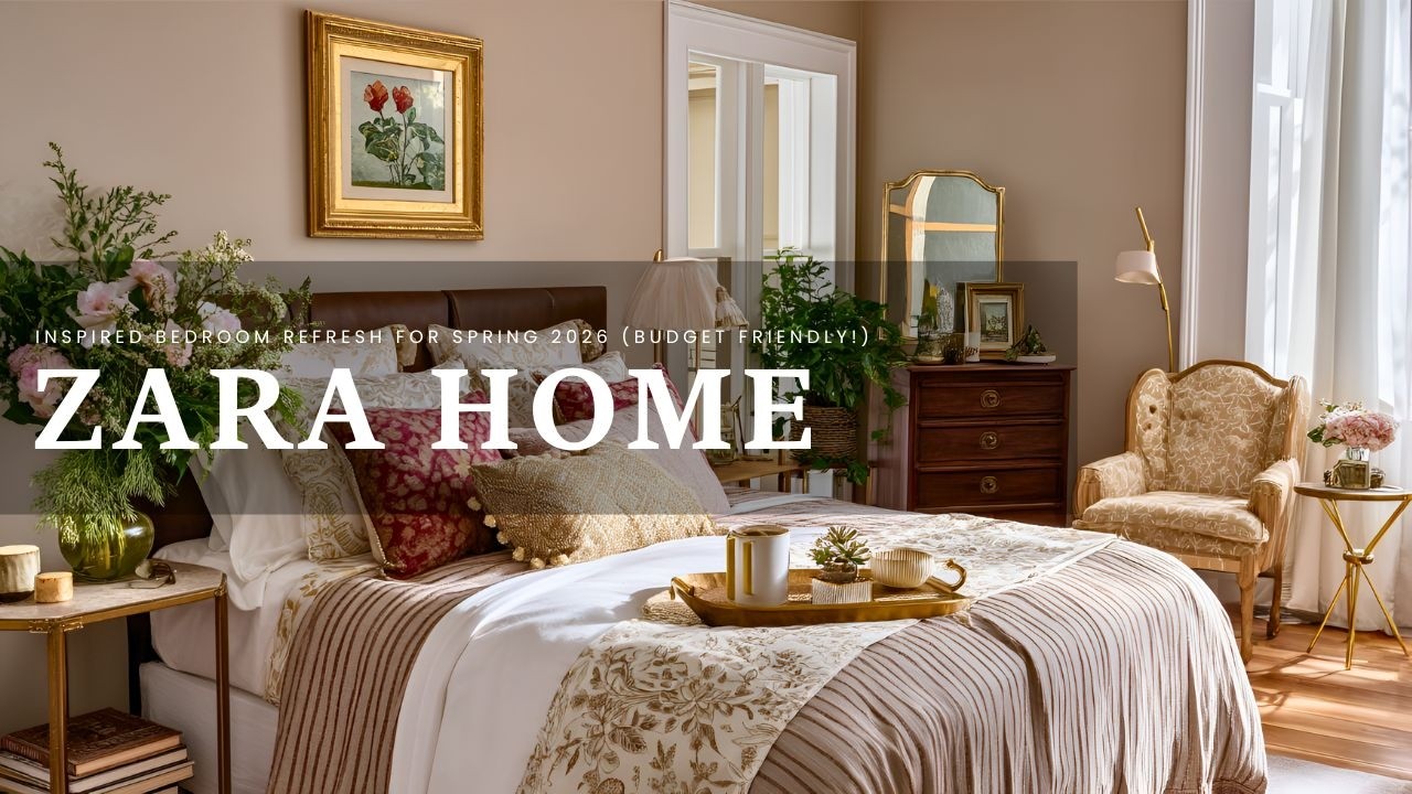 Обновление спальни в стиле Zara Home к весне 2026 года (бюджетный вариант!)