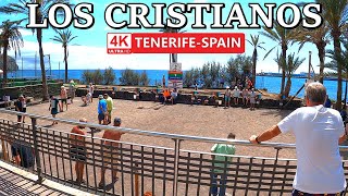 TENERIFE - LOS CRISTIANOS | Watch what's happening Here Now 👓 4K Walk ● April 2024