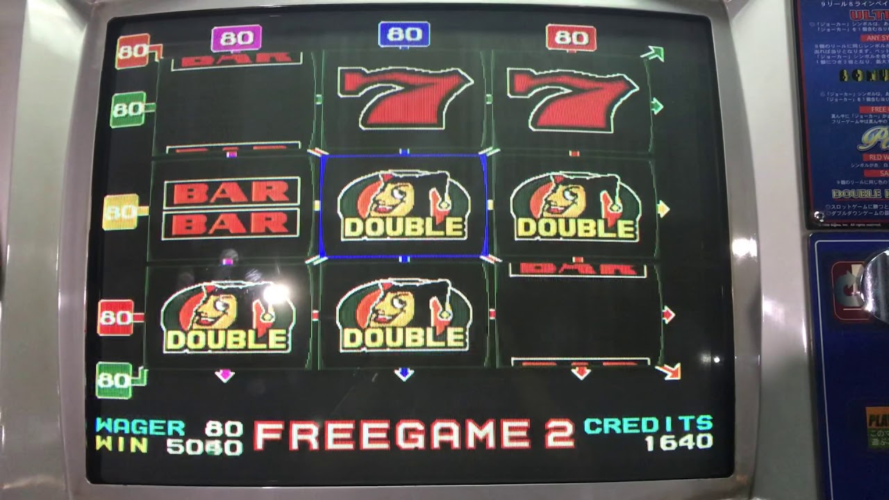 【メダルゲーム】神回 BOUNS SPIN JOKERS DOUBLE 10万枚超え