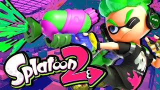 Splatoon 2 Global Testfire Multiplayer Gameplay Part 1 NEW WEAPONS ABILITIES Splatoon 2 Switch