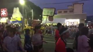 Niimi, Okayama, Japan hometown Festival August 2016
