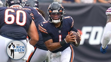Bears QB Justin Fields on His Healthy Self-Confidence & Advice from Cam Newton | The Rich Eisen Show