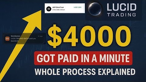 LUCID TRADING PAYOUT PROCESS | REQUESTING $4000 LIVE