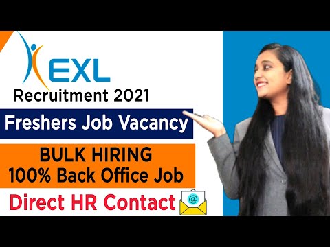 EXL Recruitment Process | BACK OFFICE Job Interview | 100 Vacancies | Fresher Jobs | Exl Job Vacancy