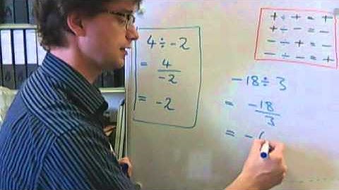 Arithmetic, Negative Numbers, Division