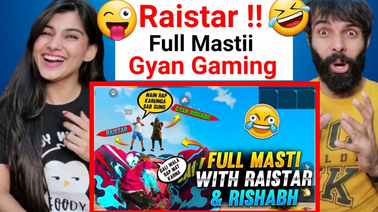 Full Masti With Raistar & Rishabh Must Watch !!😜🤣 Raistar Gyan Gaming Reaction