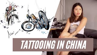 Tattoo Artist - Max - based in Xi’an, China - filmed in Singapore - swiftleigh media