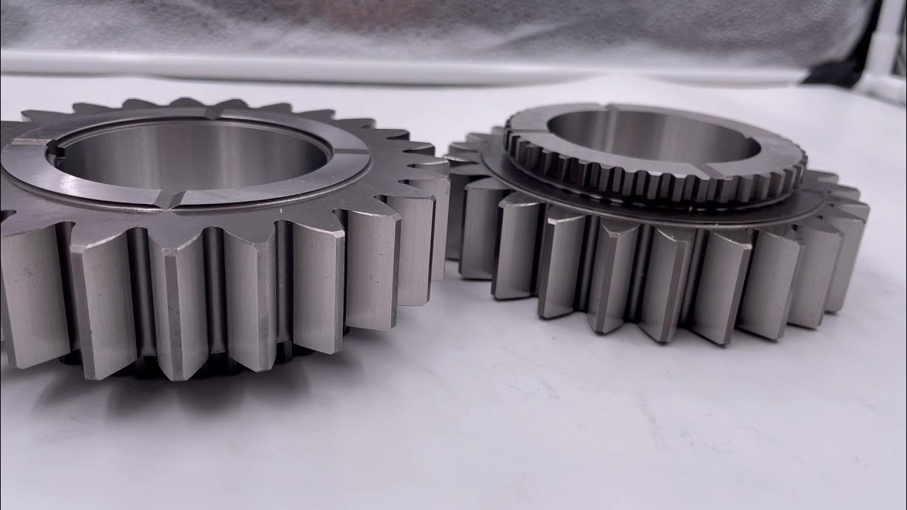 tractor spur gears crowning modification at both gear profile and lead