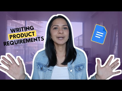 वीडियो: आप उत्पाद आवश्यकता दस्तावेज़ कैसे बनाते हैं?