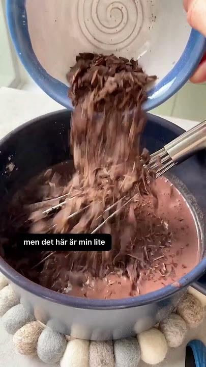 Chokladpudding som när man var liten -  Recept hittar du i min profil eller på ninacederholm.se