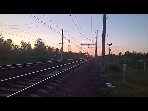 ЭТ2М-132 прибытие на пл. Поповка