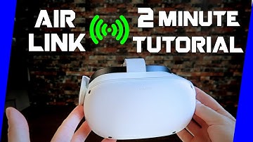 Oculus Quest Air Link Short Tutorial - To The Point In 2 Minutes