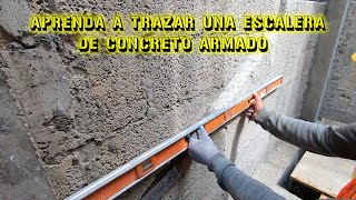 Ep 1 | Aprenda a trazar una escalera de concreto armado | CONSTRUCCIONES IDEALES