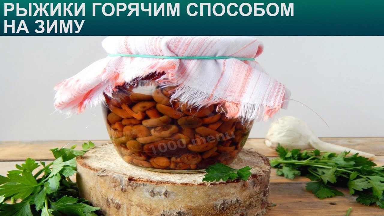 КАК ПРИГОТОВИТЬ РЫЖИКИ ГОРЯЧИМ СПОСОБОМ НА ЗИМУ? Вкусная и простая заготовка грибов на зиму в банках