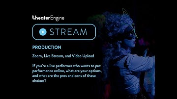 PART 1: Production - Streaming Online with Ticket Sales | TheaterEngine