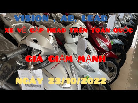 Video Bảng giá xe Honda vision 2022, AB và lead 2022. Ngày... - youtube