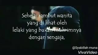 Dosa dari sehelai rambut wanita yang di lihat lelaki bukan mahrom