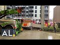 Uhaul driver trapped in collapse of massive concrete beam in birmingham highrise parking deck