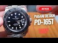WATCH REVIEW - PAGANI DESIGN PD-1651 SS BRACELET YACHTMASTER HOMAGE WATCH