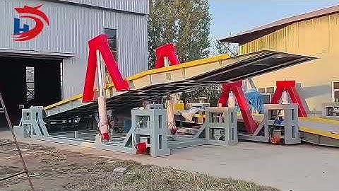 Truck hydraulic tipping machine
