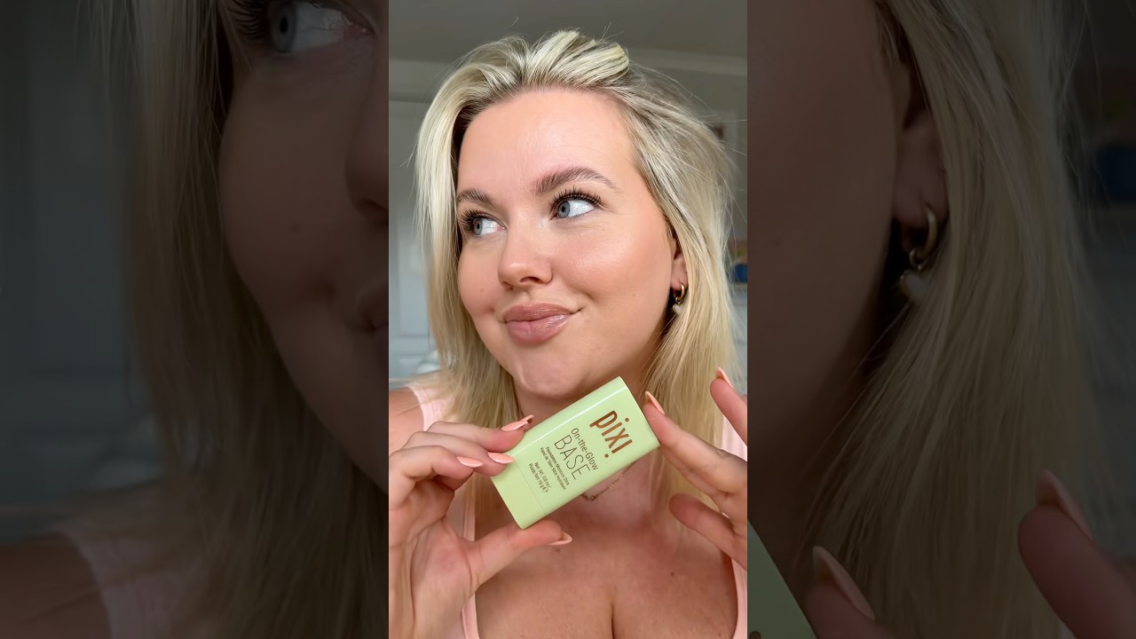 Radiant skin made effortless 💚 Meet On-the-Glow BASE, your new multitasking tinted balm!