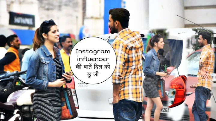 Instagram influencer girl proposal   prank || Vive...