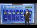 Clay Smith's Monday midday weather